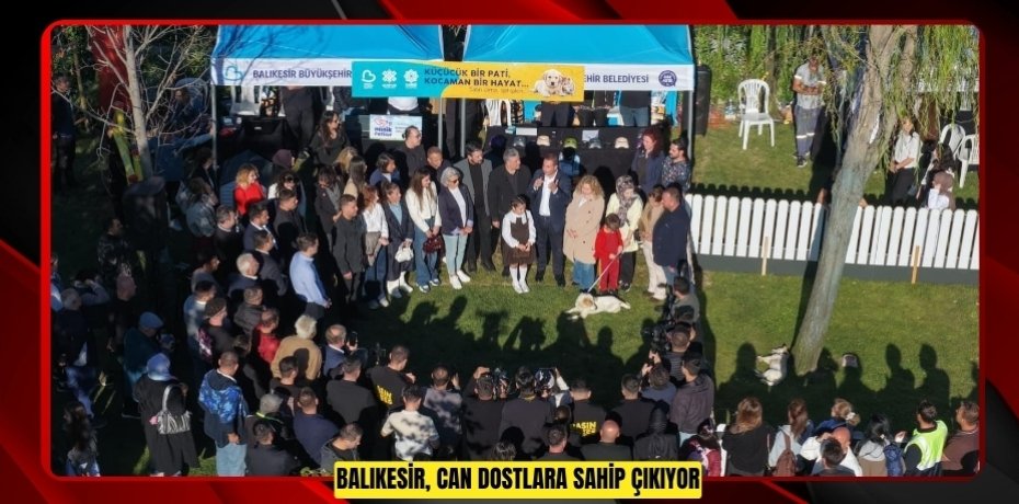 BALIKESİR, CAN DOSTLARA SAHİP ÇIKIYOR