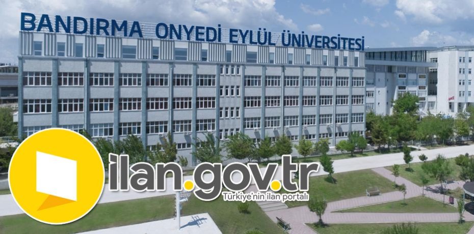 Bandırma Onyedi Eylül Üniversitesi 2 Öğretim Görevlisi Alıyor