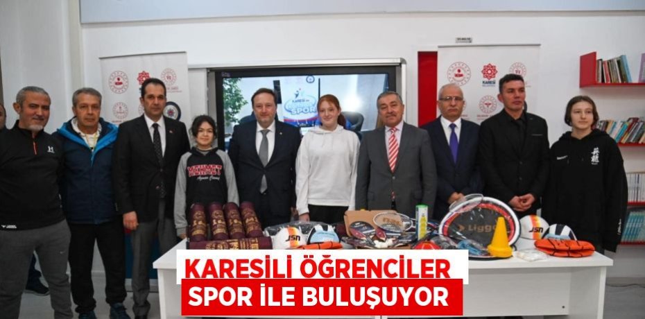 KARESİLİ ÖĞRENCİLER  SPOR İLE BULUŞUYOR