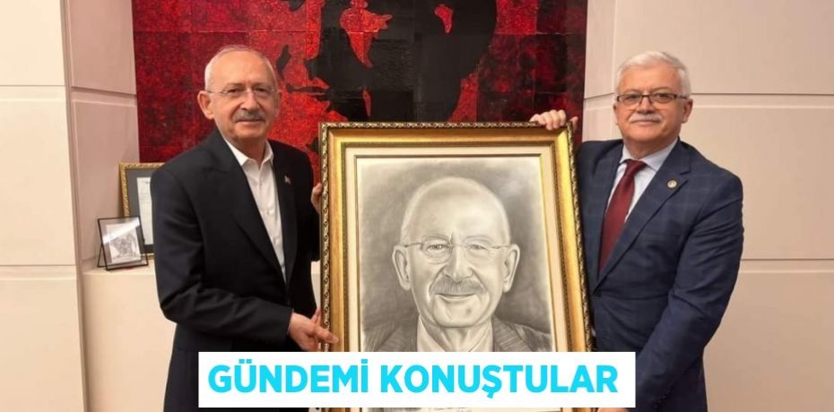 GÜNDEMİ KONUŞTULAR