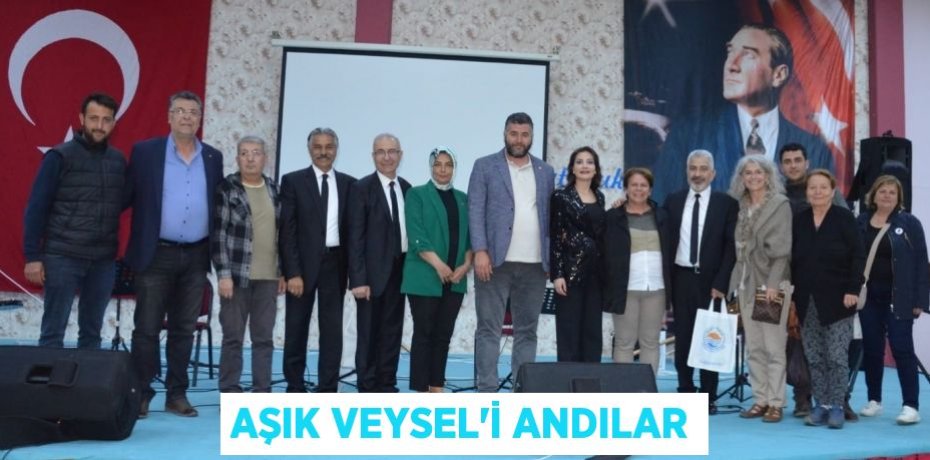 Aşık Veysel'i andılar