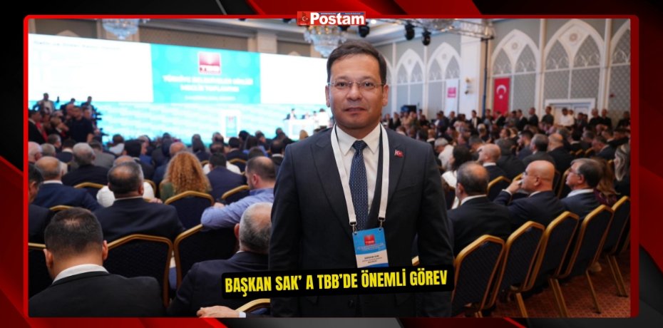 Başkan Sak’ a TBB’de Önemli Görev
