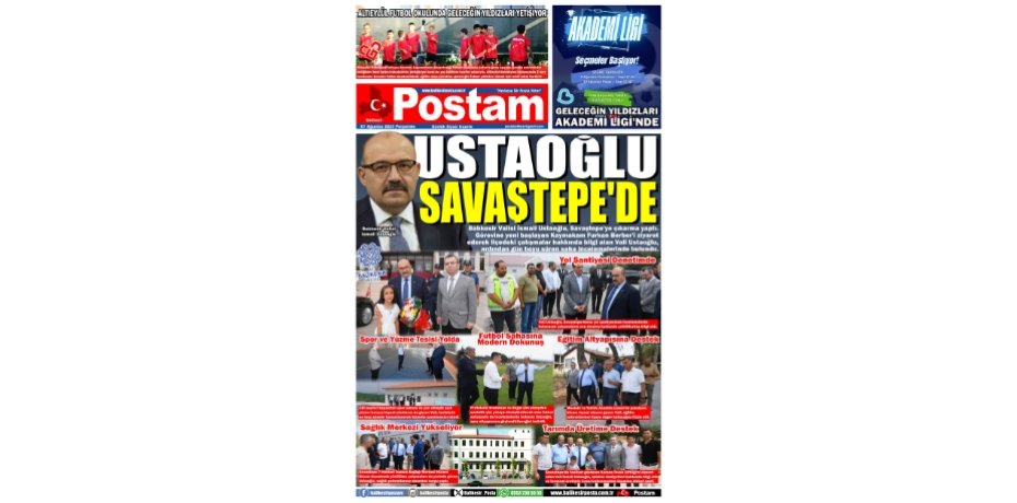 USTAOĞLU SAVAŞTEPE'DE