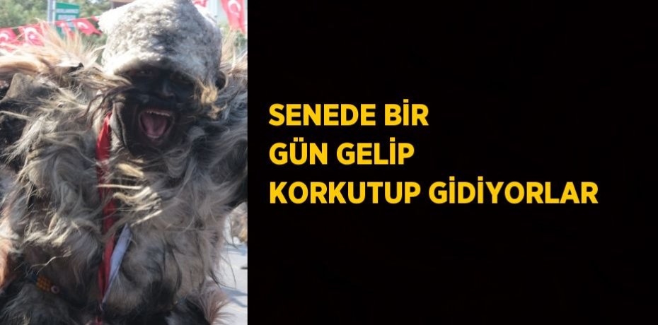 SENEDE BİR GÜN GELİP KORKUTUP GİDİYORLAR
