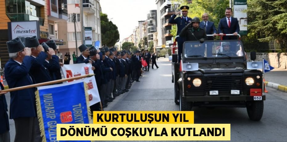 Kurtuluşun Yıl Dönümü Coşkuyla Kutlandı