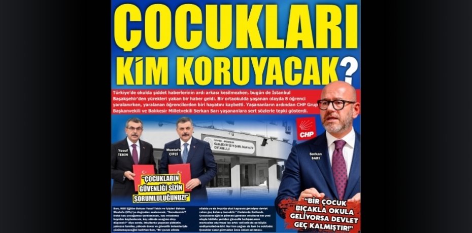 ÇOCUKLARI KİM KORUYACAK?