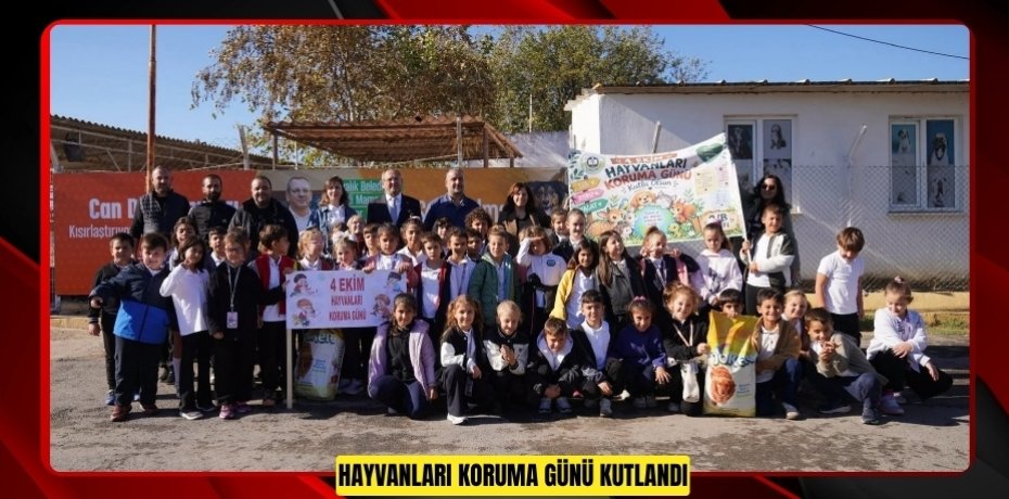 AYVALIK’TA DÜNYA HAYVANLARI KORUMA GÜNÜ CAN DOSTLARLA KUTLANDI