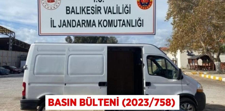 Basın Bülteni (2023/758)