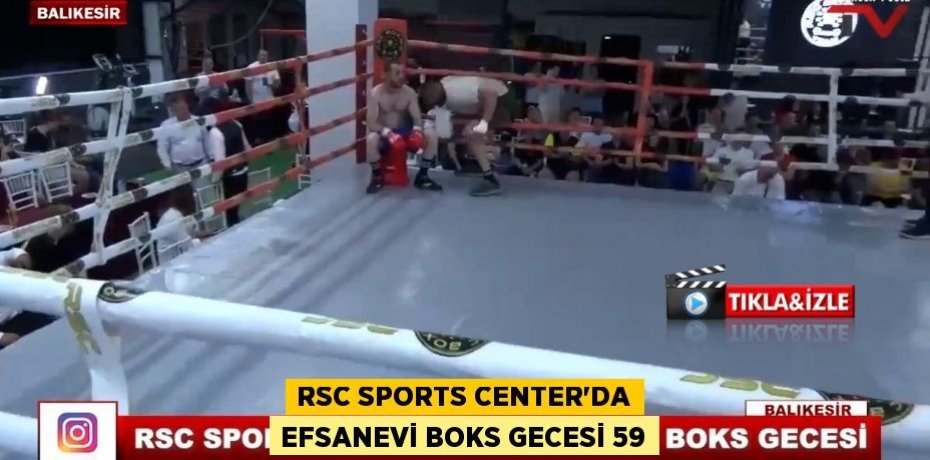 RSC SPORTS CENTER'DA EFSANEVİ BOKS GECESİ 59