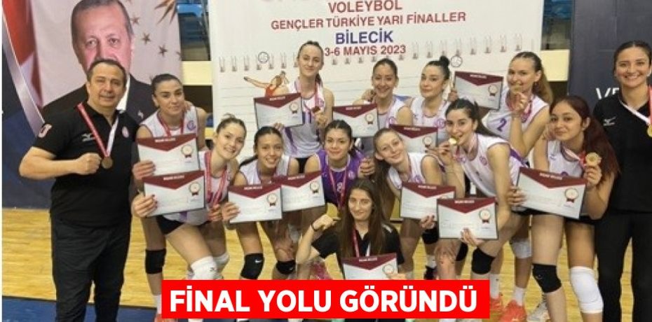 FİNAL YOLU GÖRÜNDÜ