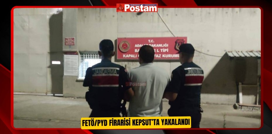FETÖ/PYD firarisi yakalandı