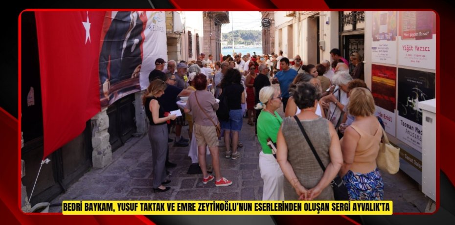 AYVALIK'TA KÜRESEL VE ÇAĞDAŞ KÜLTÜR SANAT AÇILIMI BAŞLADI