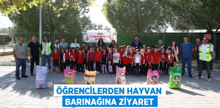 Öğrencilerden Hayvan Barınağına Ziyaret