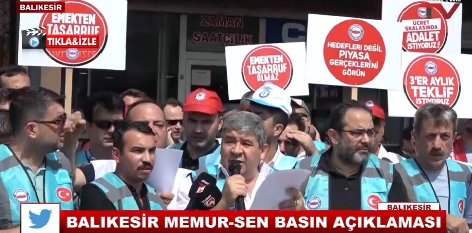 BALIKESİR MEMUR-SEN BASIN AÇIKLAMASI  5