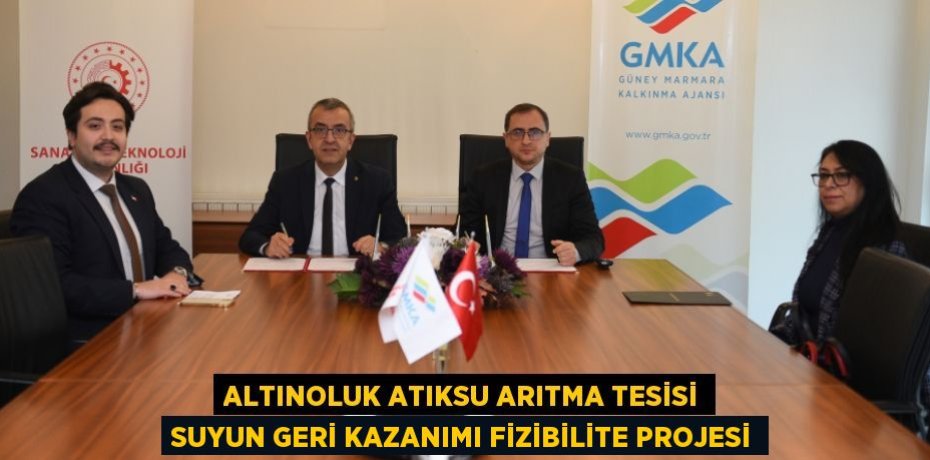 ALTINOLUK ATIKSU ARITMA TESİSİ SUYUN GERİ KAZANIMI FİZİBİLİTE PROJESİ