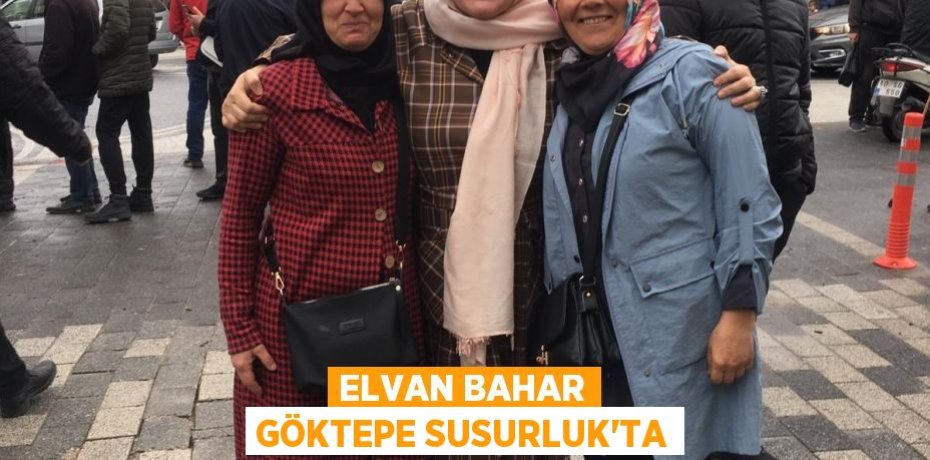 ELVAN BAHAR GÖKTEPE SUSURLUK'TA