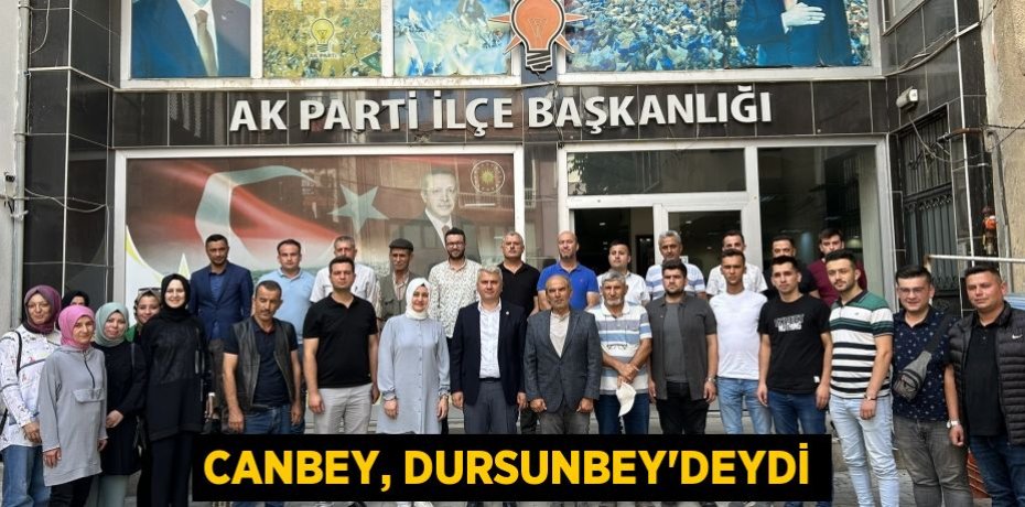 Canbey, Dursunbey'deydi