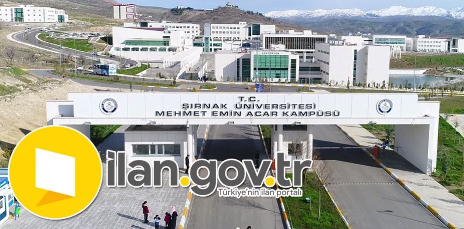Şırnak Üniversitesi 7 Öğretim Üyesi Alacak