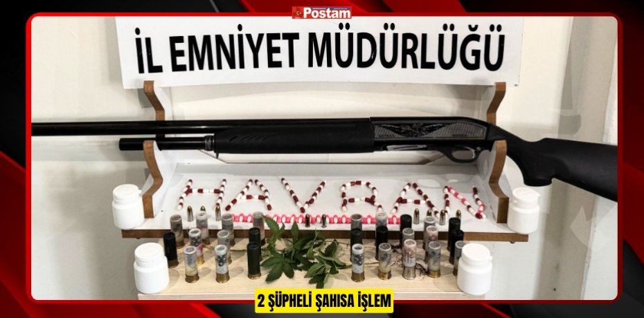 2 ŞÜPHELİ ŞAHISA İŞLEM