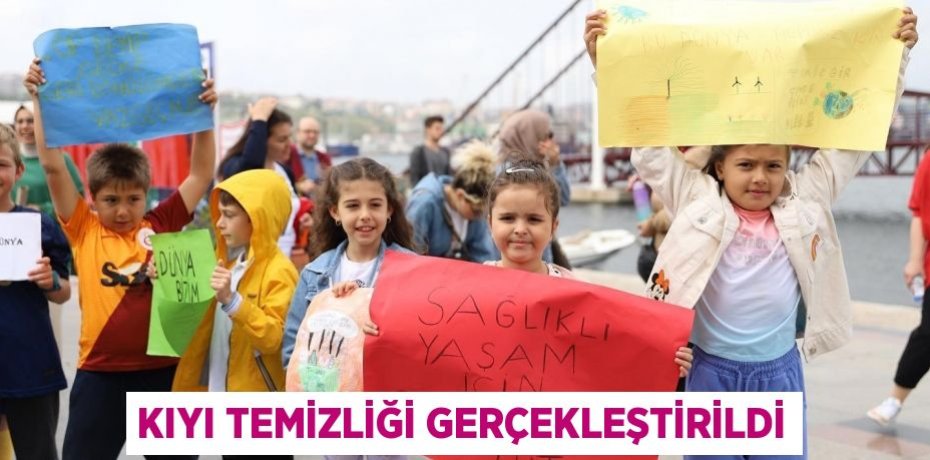 Kıyı temizliği gerçekleştirildi