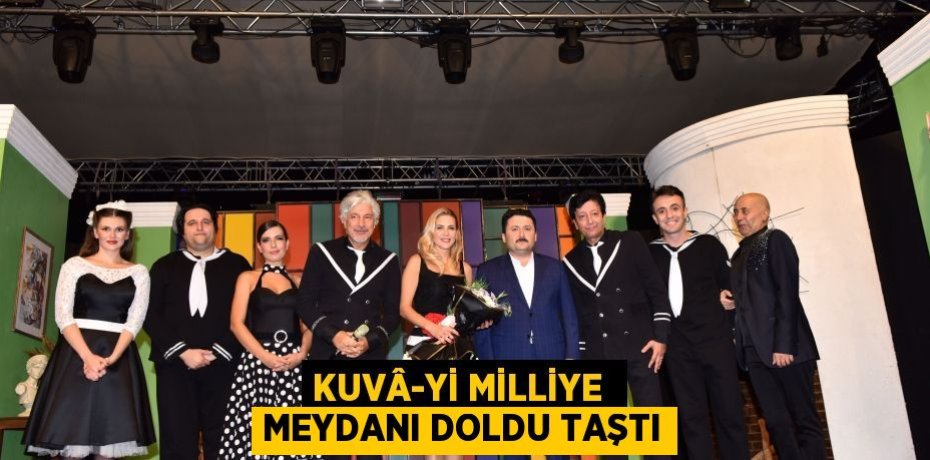 KUVÂ-Yİ MİLLİYE  MEYDANI DOLDU TAŞTI