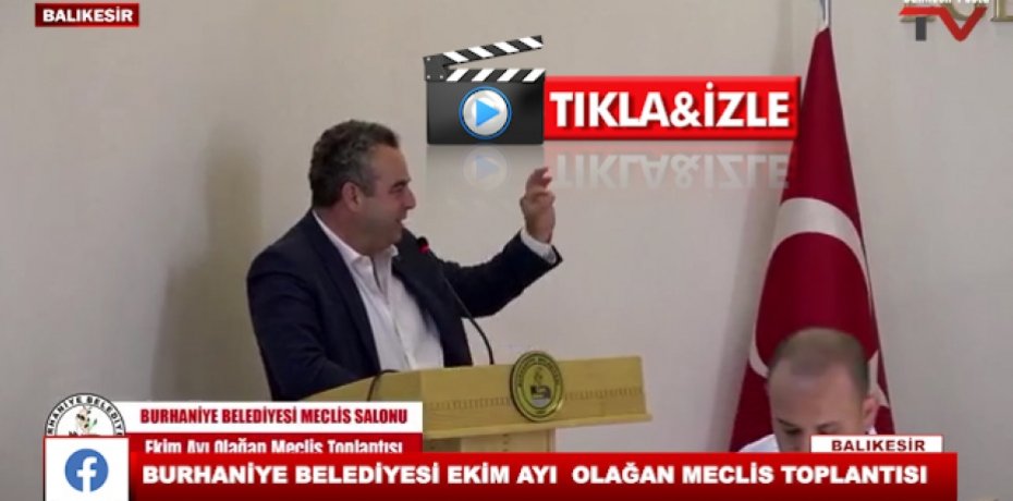 BURHANİYE BELEDİYESİ EKİM AYI OLAĞAN MECLİS TOPLANTISI