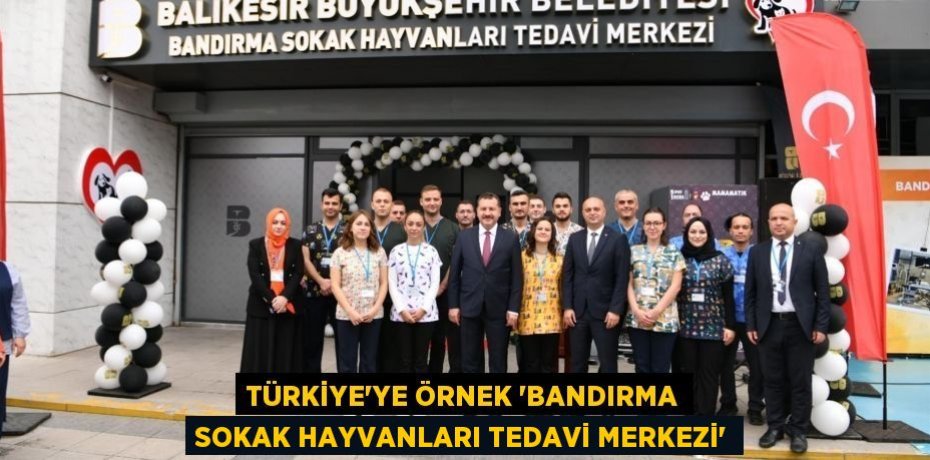 Türkiye’ye örnek “Bandırma Sokak Hayvanları Tedavi Merkezi”