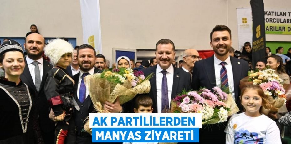 AK Partililerden Manyas ziyareti