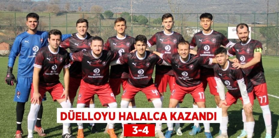DÜELLOYU HALALCA KAZANDI   3-4
