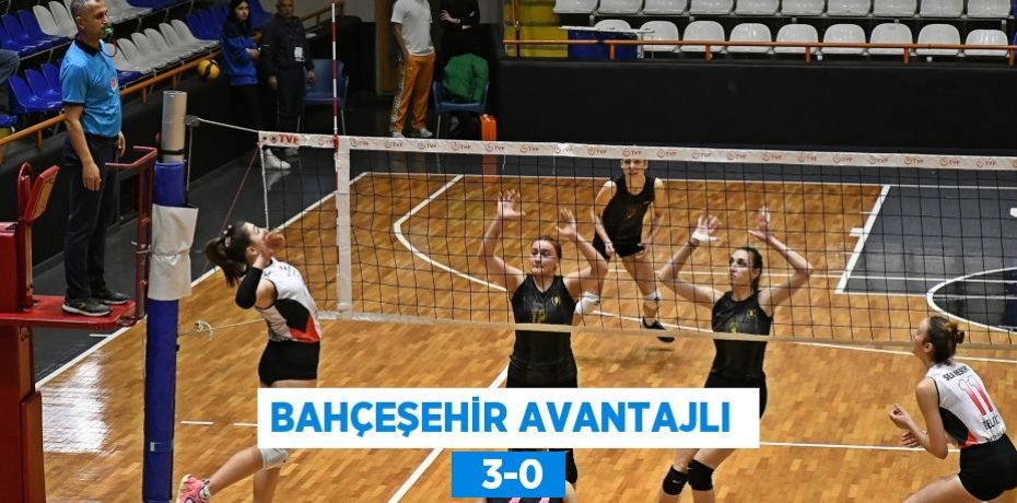 BAHÇEŞEHİR AVANTAJLI    3-0