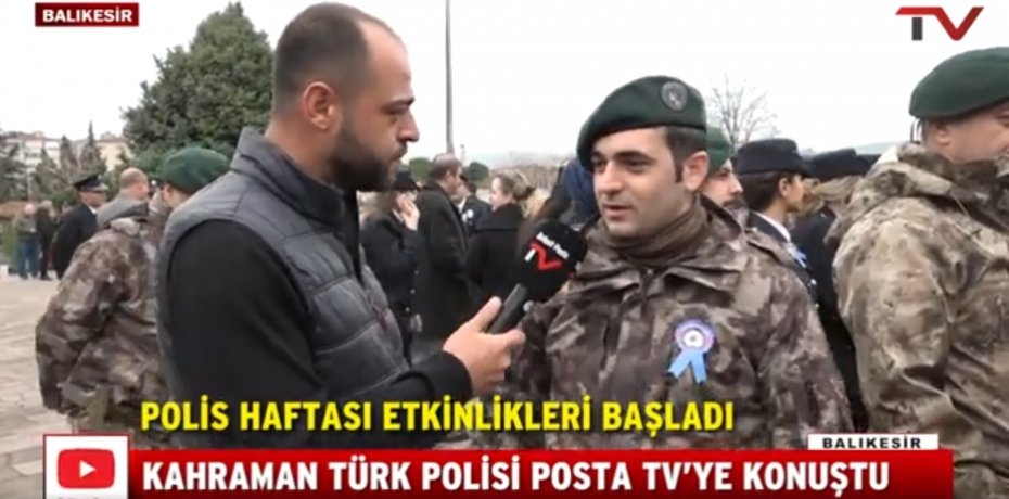 KAHRAMAN TÜRK POLİSİ POSTA TV’YE KONUŞTU