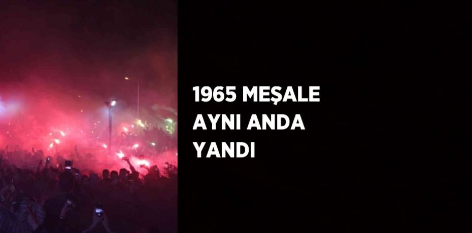 1965 MEŞALE AYNI ANDA YANDI