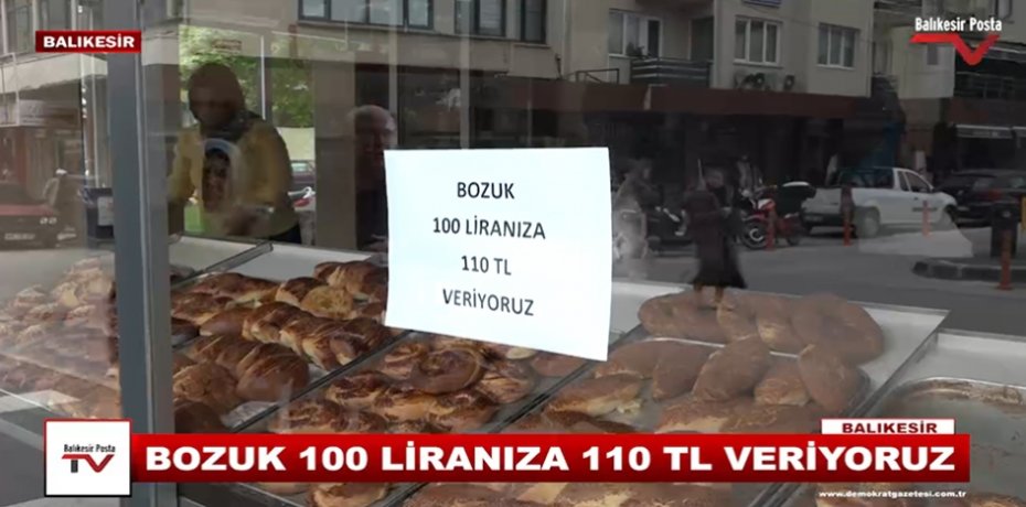 BOZUK 100 LİRANIZA 110 TL VERİYORUZ