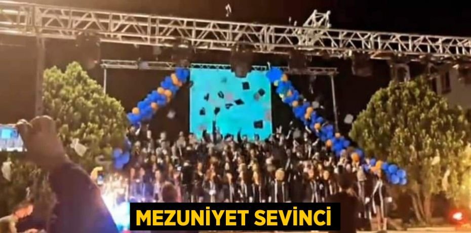 Mezuniyet sevinci