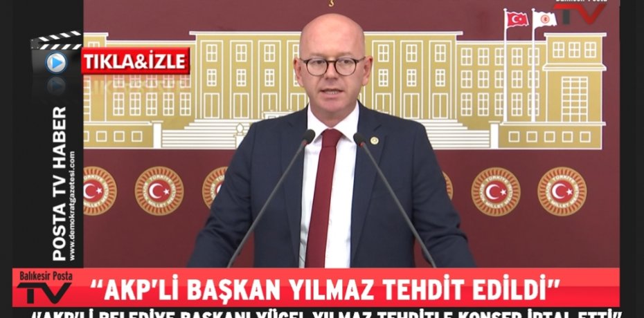 AKP’Lİ BELEDİYE BAŞKANI YÜCEL YILMAZ TEHDİTLE KONSER İPTAL ETTİ