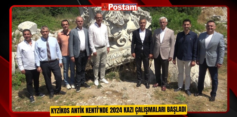 Kyzikos Antik Kenti'nde 2024 kazı çalışmaları başladı