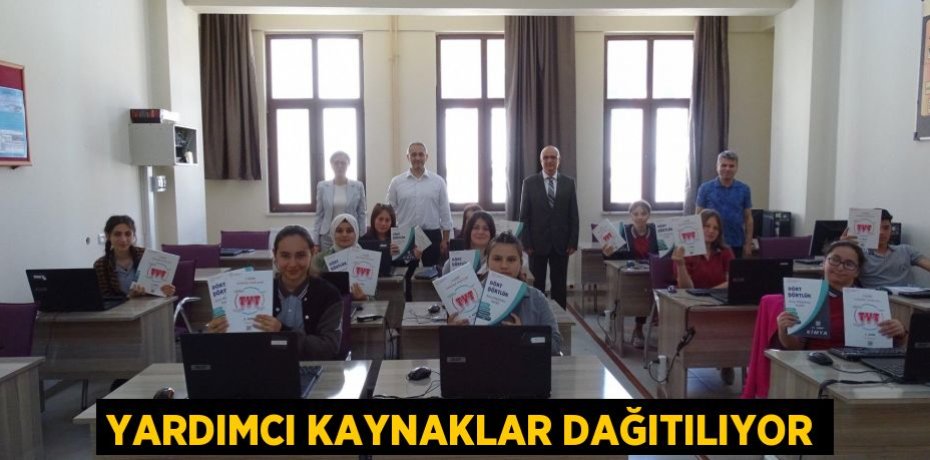 Yardımcı kaynaklar dağıtılıyor