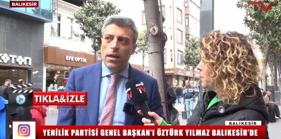 ÖZTÜRK YILMAZ BALIKESİR’DE