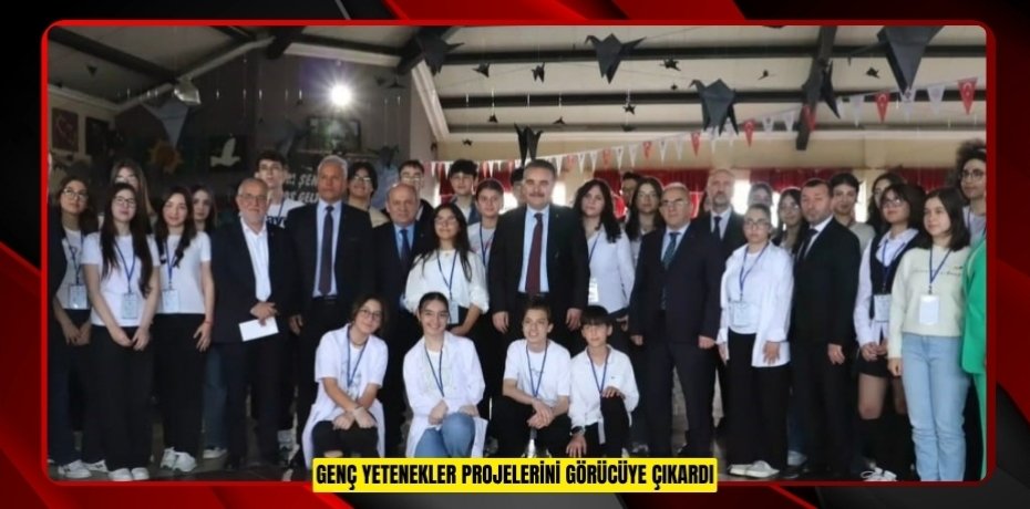 Genç yetenekler projelerini görücüye çıkardı  