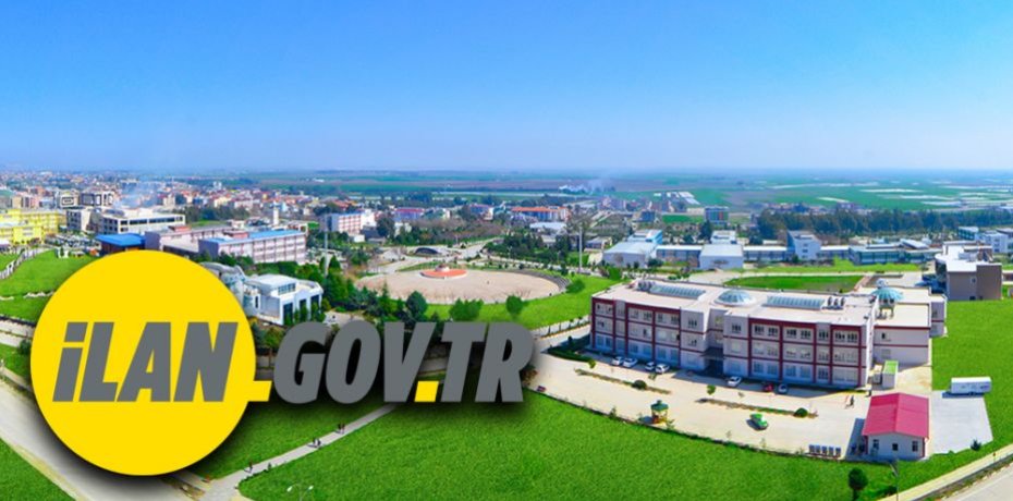 Hatay Mustafa Kemal Üniversitesi Öğretim Üyesi alım ilanı yayınladı