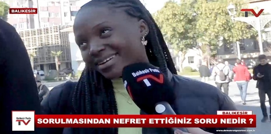 SORULMASINDAN NEFRET ETTİĞİNİZ SORU NEDİR ?