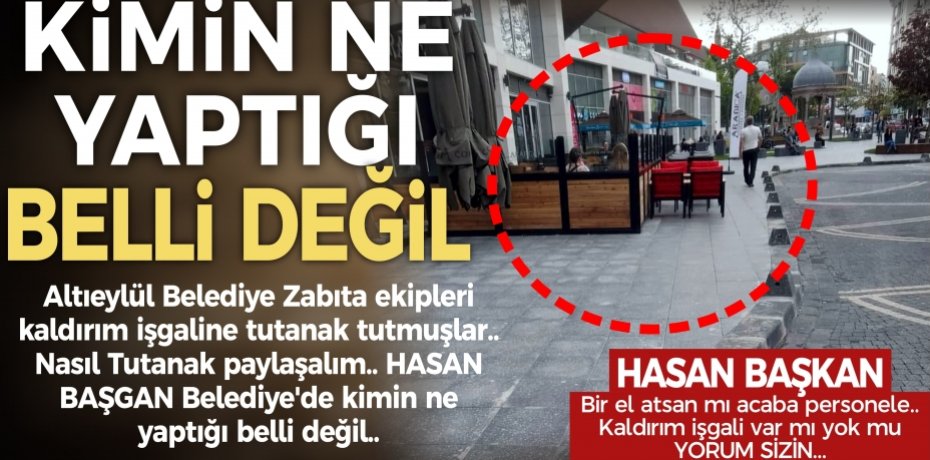 KİMİN NE YAPTIĞI BELLİ DEĞİL!