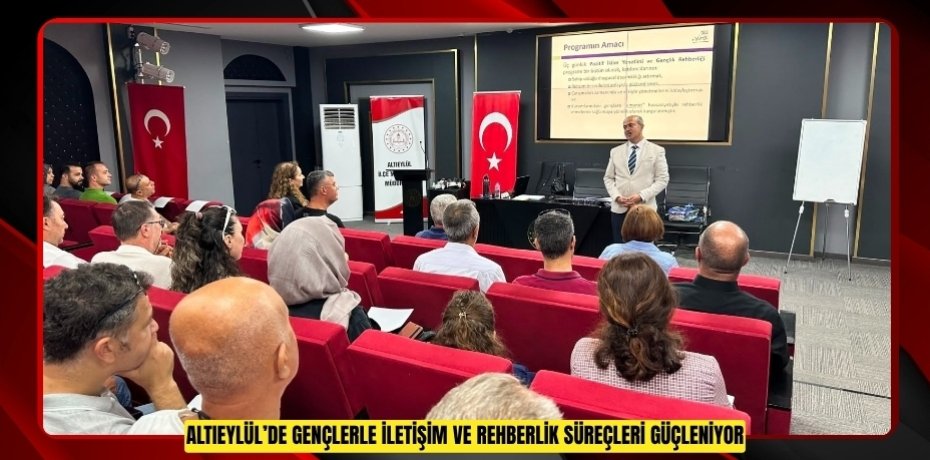 Altıeylül’de gençlerle iletişim ve rehberlik süreçleri güçleniyor  