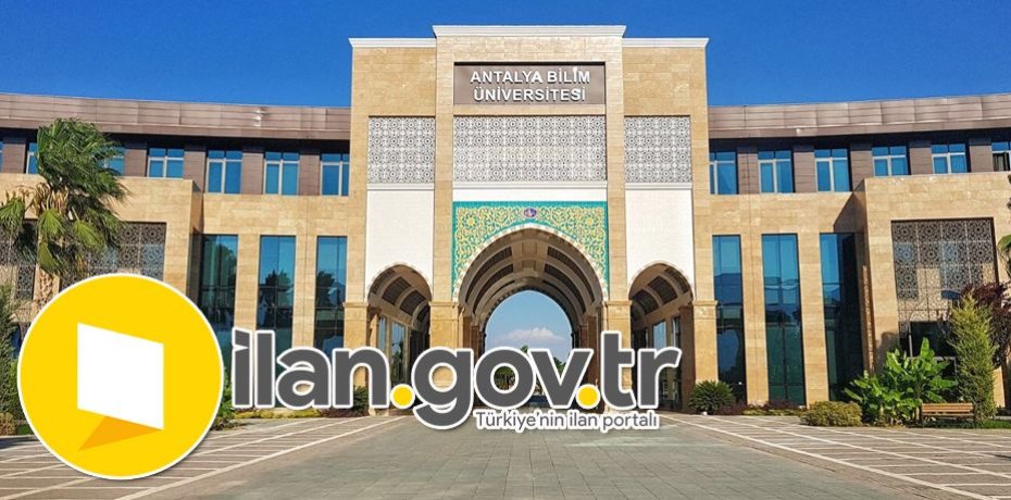 Antalya Bilim Üniversitesi 37 Akademik Personel Alacak