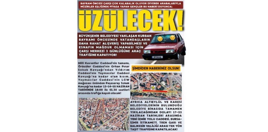 BAYRAM ÖNCESİ ÇARŞI ÇOK KALABALIK OLUYOR DİYEREK ARABALARIYLA MÜZİKLER EŞLİĞİNDE PİYASA YAPAN GENÇLER BU HABERİ DUYUNCA; ÜZÜLECEK!