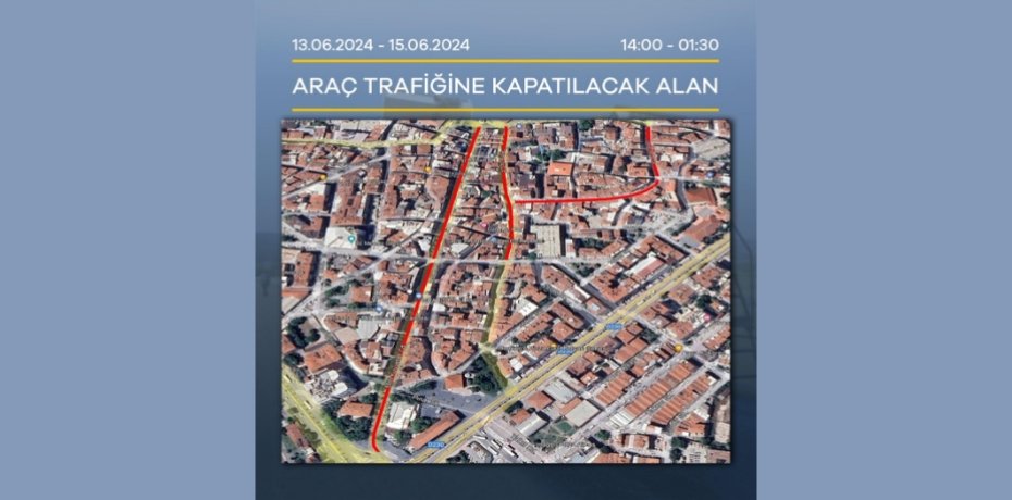 Çarşıda bayram öncesi yollar trafiğe kapanıyor