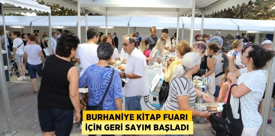 Burhaniye Kitap Fuarı için geri sayım başladı