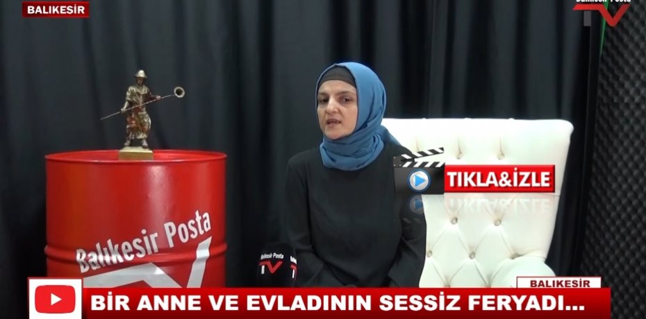 BİR ANNE VE EVLADININ SESSİZ FERYADI..