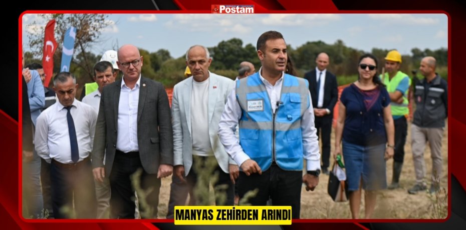 Manyas zehirden arındı  