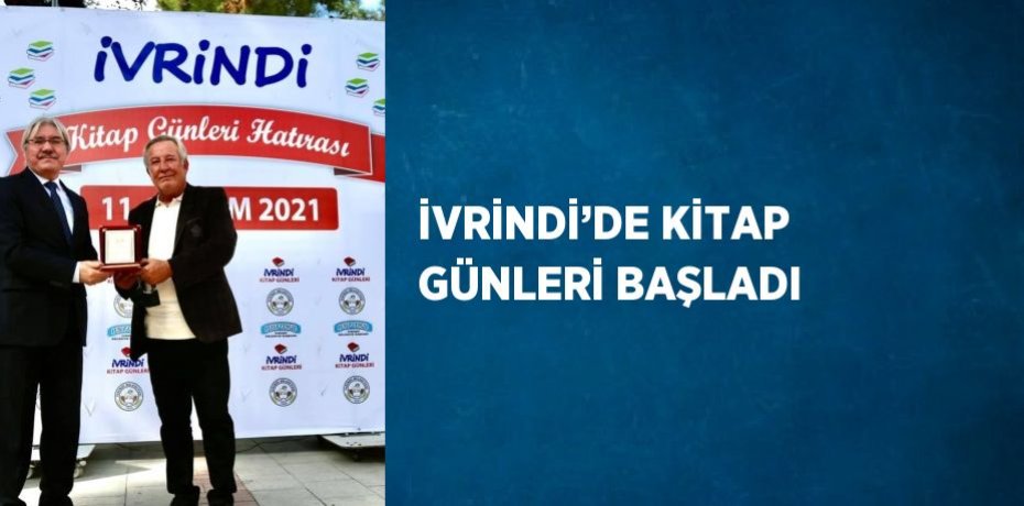 İVRİNDİ’DE KİTAP GÜNLERİ BAŞLADI
